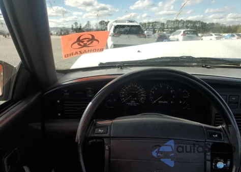 1992 Mercury Capri from USA, damaged, VIN 6MPCT01Z5N8603495